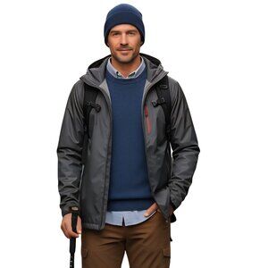 Smartwool 100% Merino Wool Navy Crewneck Sweater Outdoors Quality Size XL